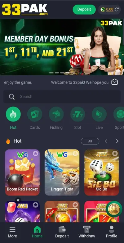 33Pak Game