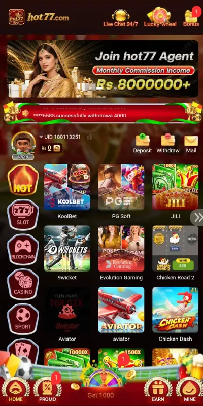 Hot77 Game