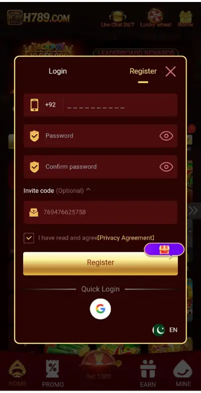 H789 Game
