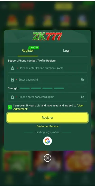 ZK777 Game